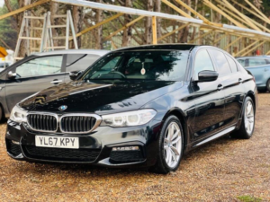 2018 BMW 5 Series 2.0 520d M Sport Auto Xdrive Euro 6 (s/s) 4dr in Black — image 5
