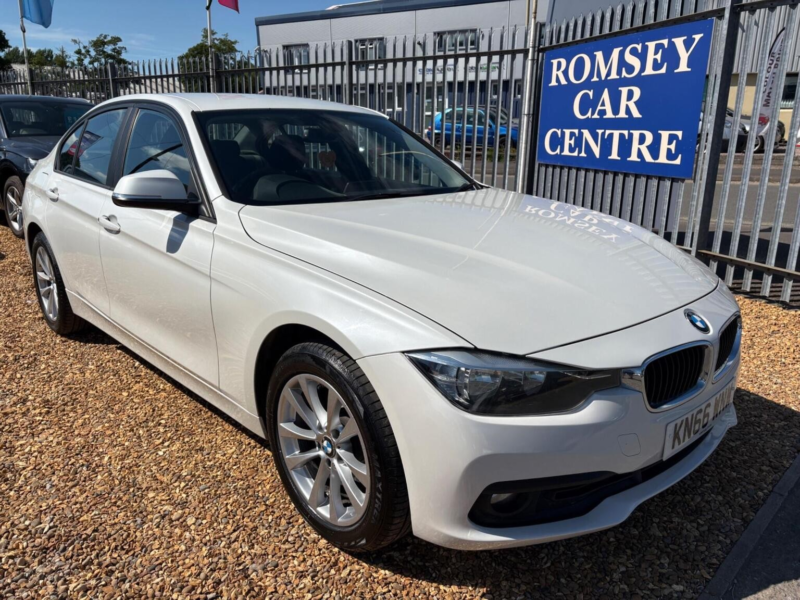 2016 BMW 3 Series 2.0 318d Se Euro 6 (s/s) 4dr in White — image 1