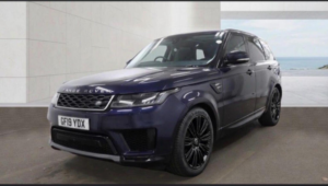 2019 Land Rover Range Rover Sport 2.0 P400e 13.1kwh Hse Auto 4WD Euro 6 (s/s) 5dr in Blue — image 3