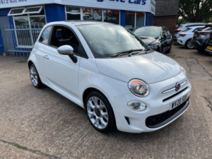 2020 Fiat 500 1.2 Rock Star Hatchback 3dr Petrol Manual Euro 6 (s/s) (69 Bhp) in White — image 5