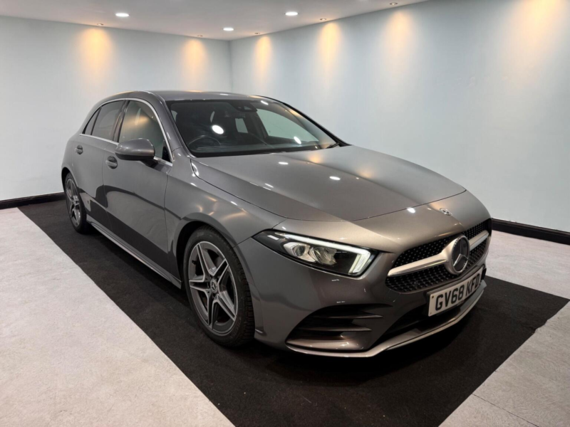 2018 Mercedes-Benz A Class 1.5 A180d Amg Line 7g-Dct Euro 6 (s/s) 5dr in Grey — image 1