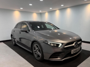 2018 Mercedes-Benz A Class 1.5 A180d Amg Line 7g-Dct Euro 6 (s/s) 5dr in Grey — image 3