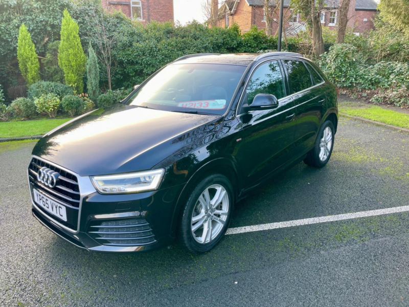 2015 Audi Q3 2.0 Tdi S Line Euro 6 (s/s) 5dr in Black — image 1