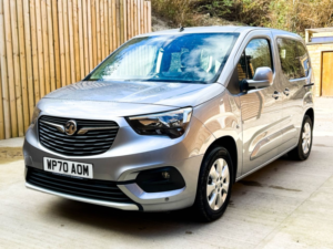 2020 Vauxhall Combo Life 3 SEAT Petrol Wheelchair Accessible Disabled Access Vehicle Wav in Grey — image 4