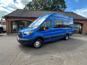 2017 Ford Transit 2.2 Tdci 460 Hdt L4 H3 5dr (18 Seats) in Blue — image 5
