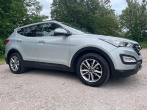 2015 Hyundai Santa Fe 2.2 Crdi Premium 4WD Euro 5 5dr (7 Seat) in Silver — image 3
