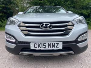 2015 Hyundai Santa Fe 2.2 Crdi Premium 4WD Euro 5 5dr (7 Seat) in Silver — image 5