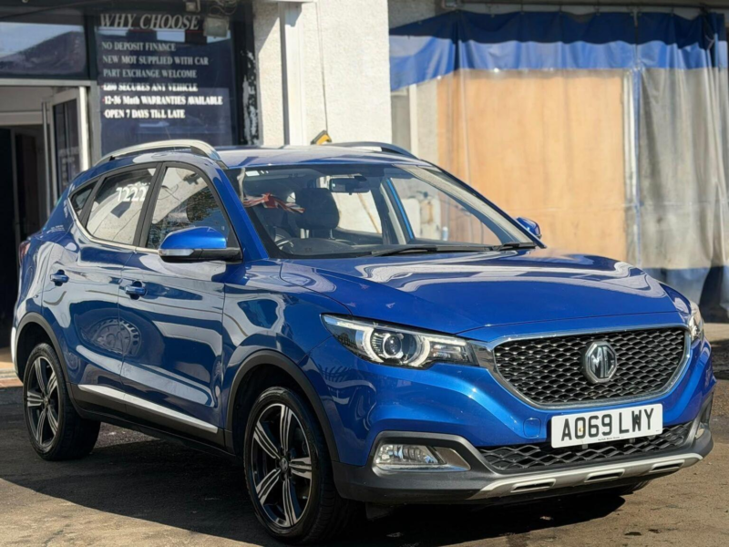 2019 MG MG Zs 1.0 T-Gdi Exclusive Auto Euro 6 5dr in Blue — image 1