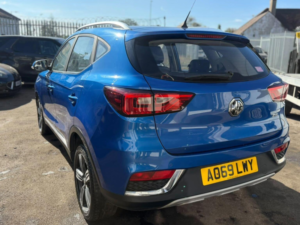 2019 MG MG Zs 1.0 T-Gdi Exclusive Auto Euro 6 5dr in Blue — image 3