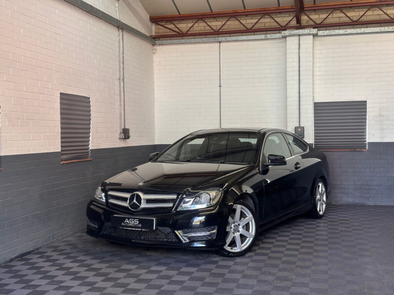 2014 Mercedes-Benz C Class 2.1 C220 Cdi Amg Sport Edition Coupe 2dr Diesel G-Tronic+ Euro 5 (s/s) (170 Ps) in Black — image 1