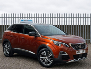 2018 Peugeot 3008 1.6 Bluehdi Gt Line Euro 6 (s/s) 5dr in Bronze — image 2