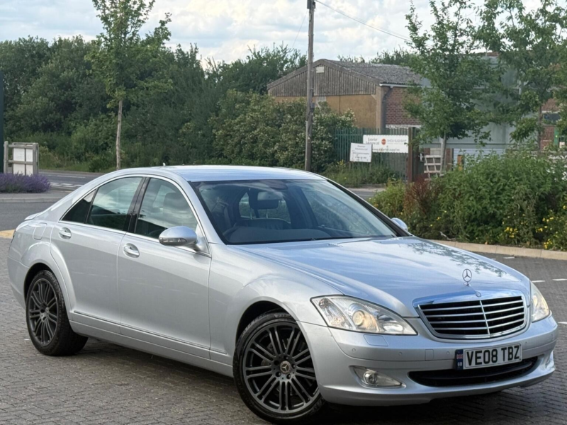 2008 Mercedes-Benz S Class 3.0 S320 Cdi V6 G-Tronic Euro 4 4dr in Silver — image 1