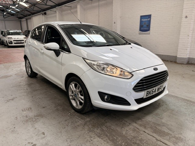 2014 Ford Fiesta 1.5 Tdci Zetec in White — image 1