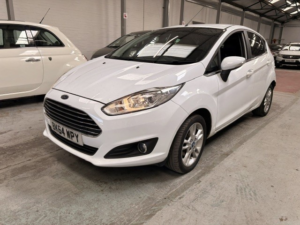 2014 Ford Fiesta 1.5 Tdci Zetec in White — image 2