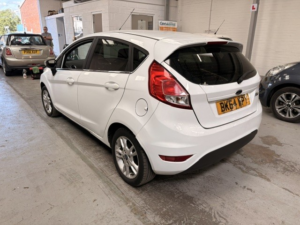 2014 Ford Fiesta 1.5 Tdci Zetec in White — image 3