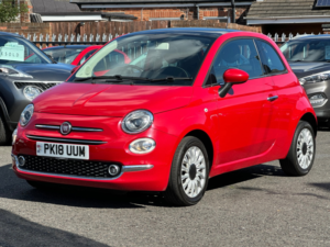 2018 Fiat 500 1.2 500 1.2 69hp Lounge in Red — image 2