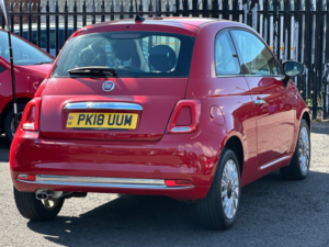 2018 Fiat 500 1.2 500 1.2 69hp Lounge in Red — image 3