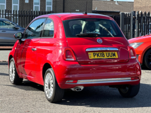 2018 Fiat 500 1.2 500 1.2 69hp Lounge in Red — image 4