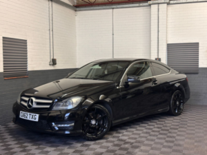 2013 Mercedes-Benz C Class 2.1 C250 Cdi Blueefficiency Amg Sport Coupe 2dr Diesel G-Tronic+ Euro 5 (s/s) (204 Ps) in Black — image 2