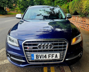 2014 Audi Sq5 3.0 Bitdi V6 in Blue — image 4