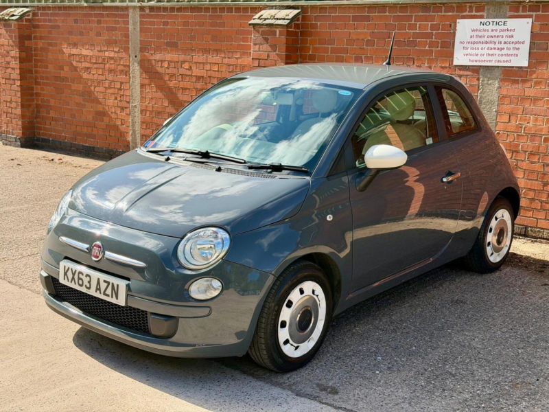 2013 Fiat 500 1.2 Colour Therapy Euro 5 (s/s) 3dr in Grey — image 1