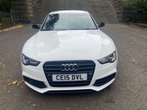 2015 Audi A5 2.0 Tdi Black Edition Plus Sportback Multitronic Euro 5 (s/s) 5dr in White — image 4