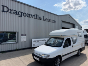 2001 Romahome Duo Outlook Duo Plus 4 Seater Citroen Berlingo 1.9d in White — image 3