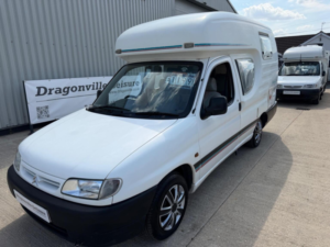 2001 Romahome Duo Outlook Duo Plus 4 Seater Citroen Berlingo 1.9d in White — image 5