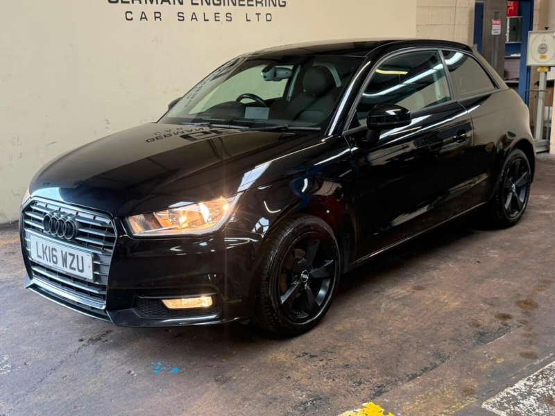 2016 Audi A1 1.0 Tfsi Sport Euro 6 (s/s) 3dr in Black — image 1