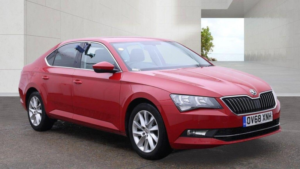 2018 Skoda Superb 1.5 Tsi Act Se Technology DSG Euro 6 (s/s) 5dr in Red — image 2