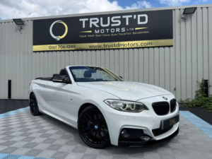 2016 BMW 2 Series 2.0 220d M Sport Auto Euro 6 (s/s) 2dr in White — image 3