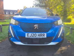 2020 Peugeot E-2008 50kwh Gt Auto 5dr in Blue — image 2