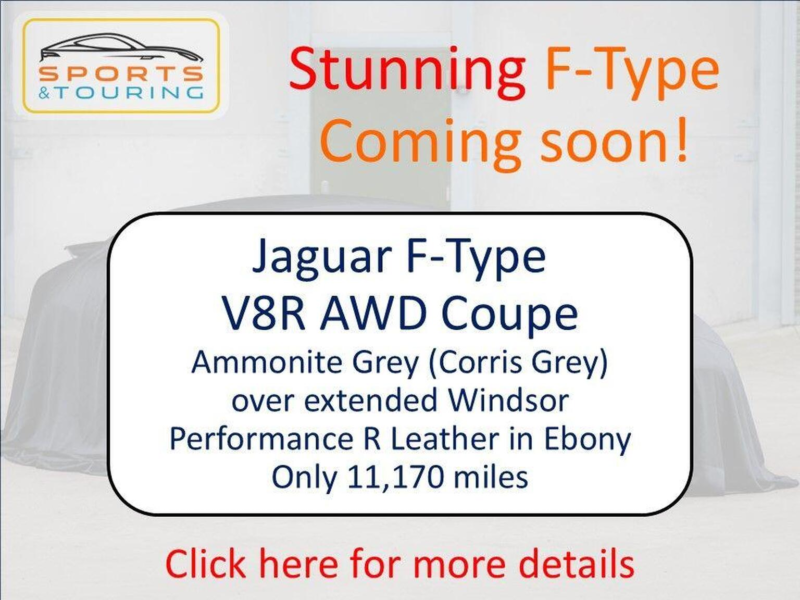 2018 Jaguar F-Type 5.0 V8 R Auto AWD Euro 6 (s/s) 2dr in Grey — image 1