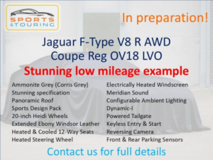 2018 Jaguar F-Type 5.0 V8 R Auto AWD Euro 6 (s/s) 2dr in Grey — image 2