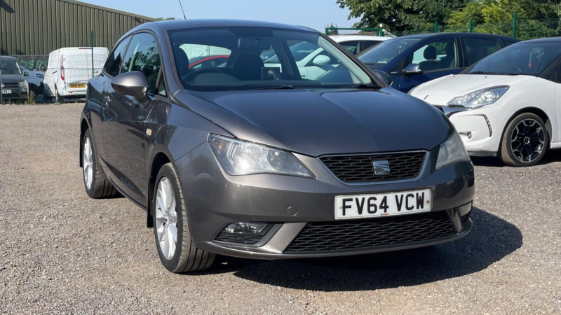 2015 SEAT Ibiza 1.4 Toca Sport Coupe Euro 5 3dr in Grey — image 1