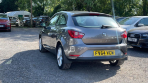 2015 SEAT Ibiza 1.4 Toca Sport Coupe Euro 5 3dr in Grey — image 4