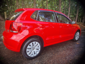 2012 Volkswagen Polo 1.2 Tsi Bluemotion Tech Se Design Auto in Red — image 2