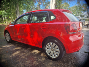 2012 Volkswagen Polo 1.2 Tsi Bluemotion Tech Se Design Auto in Red — image 5