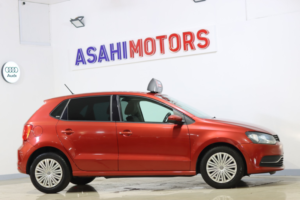 2015 Volkswagen Polo 1.2 Tsi Bluemotion Tech Se DSG Euro 6 (s/s) 5dr in Red — image 2