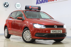 2015 Volkswagen Polo 1.2 Tsi Bluemotion Tech Se DSG Euro 6 (s/s) 5dr in Red — image 6