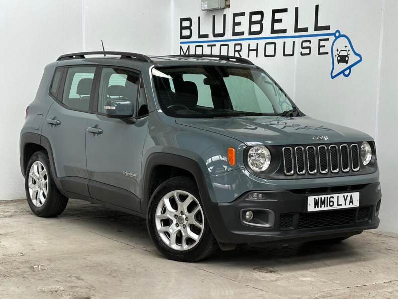 2016 Jeep Renegade 1.4t Multiairii Longitude Euro 6 (s/s) 5dr in Grey — image 1