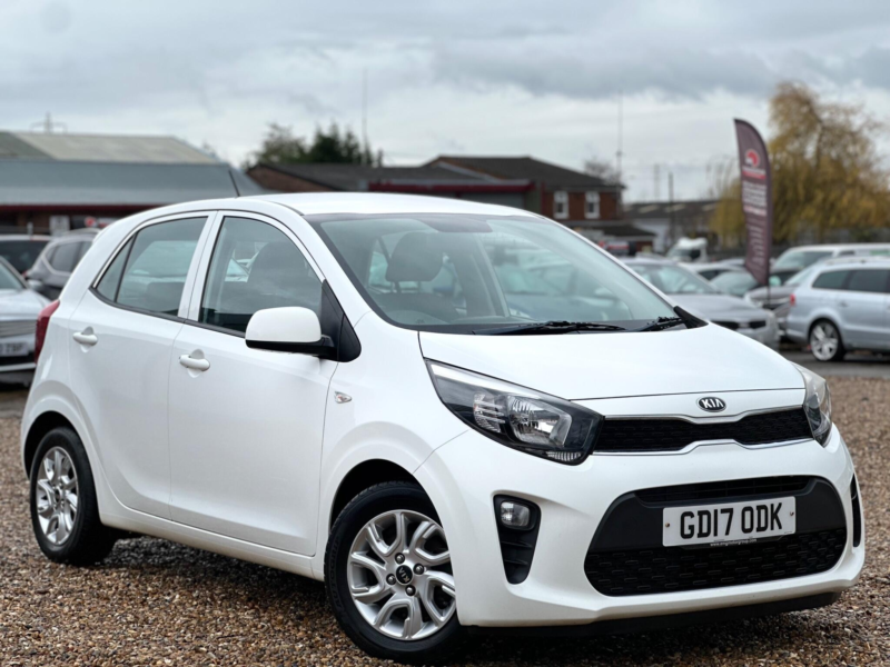 2017 Kia Picanto 1.0 2 Euro 6 5dr in White — image 1