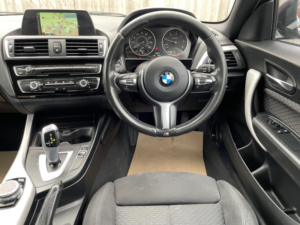 2016 BMW 1 Series 2.0 118d M Sport Auto Euro 6 (s/s) 3dr in Black — image 4