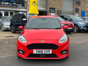 2018 Ford Fiesta 1.0t Ecoboost St-Line X Euro 6 (s/s) 5dr in Red — image 5