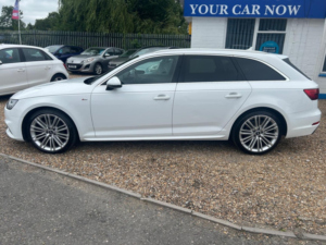 2016 Audi A4 Avant 2.0 Tdi S Line S Tronic Quattro Euro 6 (s/s) 5dr in White — image 2