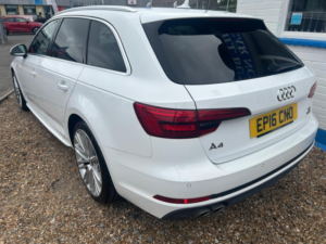 2016 Audi A4 Avant 2.0 Tdi S Line S Tronic Quattro Euro 6 (s/s) 5dr in White — image 3