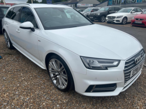 2016 Audi A4 Avant 2.0 Tdi S Line S Tronic Quattro Euro 6 (s/s) 5dr in White — image 5