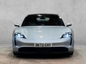 2022 Porsche Taycan Performance Plus 93.4kwh 4s Auto 4WD 4dr (11kw Charger) in Silver — image 2