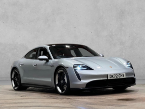 2022 Porsche Taycan Performance Plus 93.4kwh 4s Auto 4WD 4dr (11kw Charger) in Silver — image 3