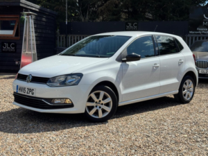 2015 Volkswagen Polo 1.2 Tsi Bluemotion Tech Se Design Euro 6 (s/s) 5dr in White — image 2